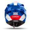 ΚΡΑΝΟΣ AIROH GP800 COMPETITION ΜΠΛΕ / ΚΟΚΚΙΝΟ GLOSS