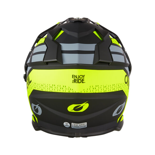 ΚΡΑΝΟΣ ONEAL SIERRA R V.24 FLUO ΚΙΤΡΙΝΟ / / ΜΑΥΡΟ / ΓΚΡΙ (ECE 22.06)