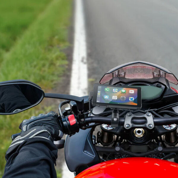 ΟΘΟΝΗ ΠΛΟΗΓΗΣΗΣ 5,5 " RIDESYNC (CAR PLAY & ANDROID AUTO) FOR MOTORCYCLE INTERPHONE