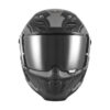 ΚΡΑΝΟΣ NOX GOLIATH BERSERCK ΓΚΡΙ / ΜΑΥΡΟ ΜΑΤ + EXTRA VISOR