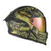 ΚΡΑΝΟΣ NOX GOLIATH MYTHOLOGY ΧΡΥΣΟ / ΜΑΥΡΟ ΜΑΤ + EXTRA VISOR