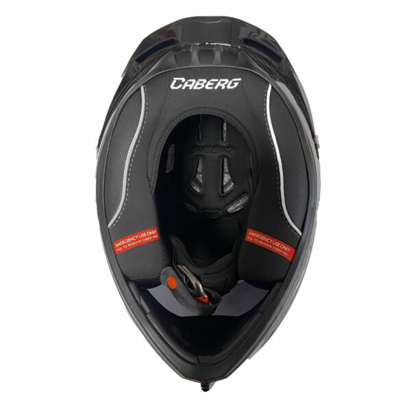 ΚΡΑΝΟΣ CABERG GP01 CARBON FIM LEVEL 2 + EXTRA DARK VISOR
