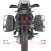 ΒΑΣΕΙΣ ΠΛΑΙΝΩΝ ΒΑΛΙΤΣΩΝ GIVI PLO8208MK MOTO GUZZI STELVIO '24