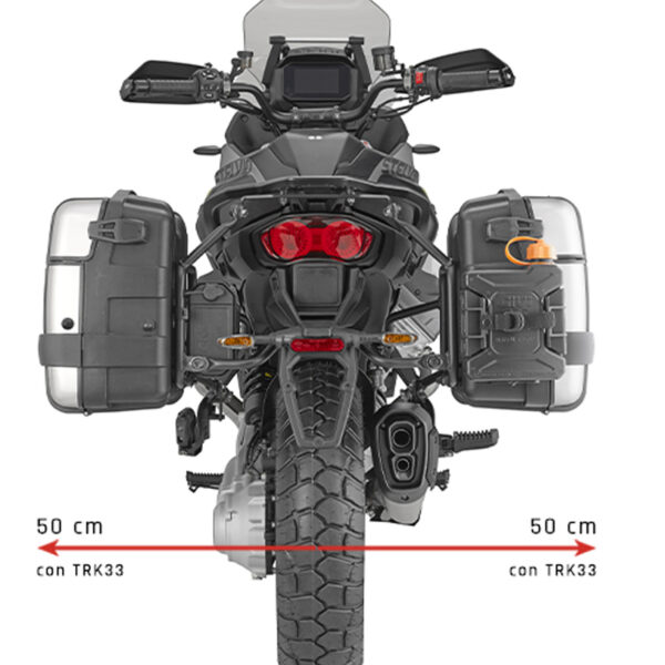 ΒΑΣΕΙΣ ΠΛΑΙΝΩΝ ΒΑΛΙΤΣΩΝ GIVI PLO8208MK MOTO GUZZI STELVIO '24