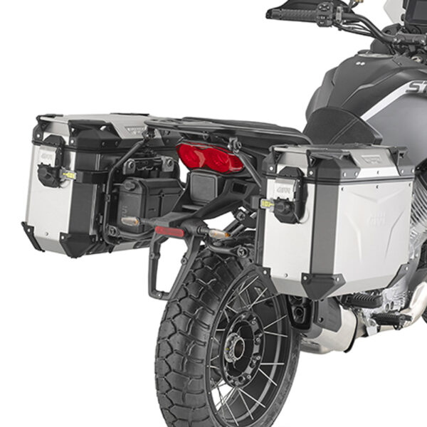 ΒΑΣΕΙΣ ΠΛΑΙΝΩΝ ΒΑΛΙΤΣΩΝ GIVI PLO8208CAM MOTO GUZZI STELVIO '24