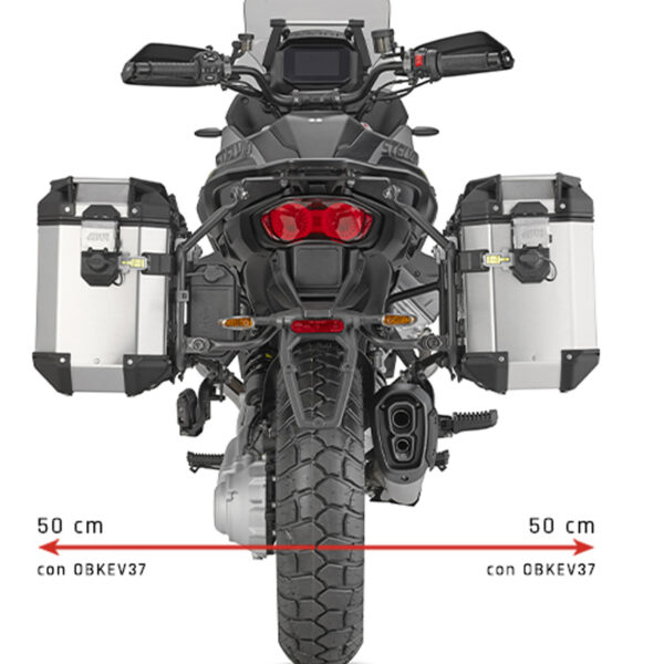 ΒΑΣΕΙΣ ΠΛΑΙΝΩΝ ΒΑΛΙΤΣΩΝ GIVI PLO8208CAM MOTO GUZZI STELVIO '24