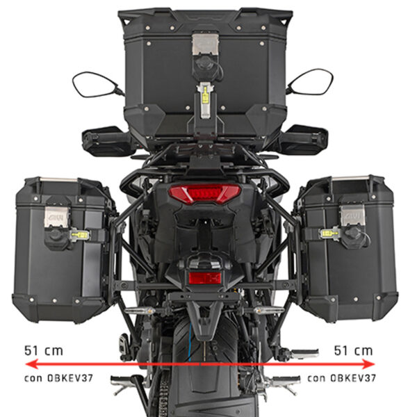 ΒΑΣΕΙΣ ΠΛΑΙΝΩΝ ΒΑΛΙΤΣΩΝ GIVI PLO2171CAM YAMAHA TRACER 9 / GT / GT '25 ΒΑΣΕΙΣ ΠΛΑΙΝΩΝ ΒΑΛΙΤΣΩΝ GIVI PLO2171CAM YAMAHA TRACER 9 / GT / GT '25
