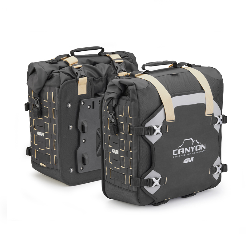 ΤΣΑΝΤΕΣ ΠΛΑΙΝΕΣ GIVI GRT709B 35+35LT CANYON