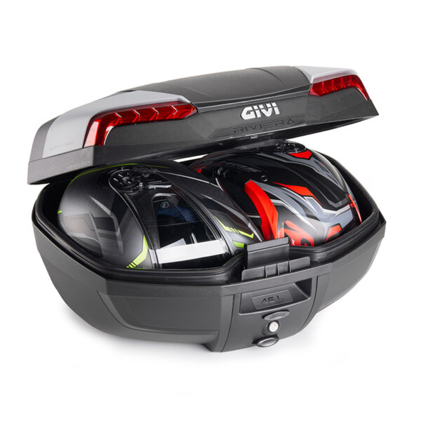 ΒΑΛΙΤΣΑ ΚΕΝΤΡΙΚΗ GIVI E46N2 RIVIERA MONOLOCK 46LTR ΜΑΥΡΗ