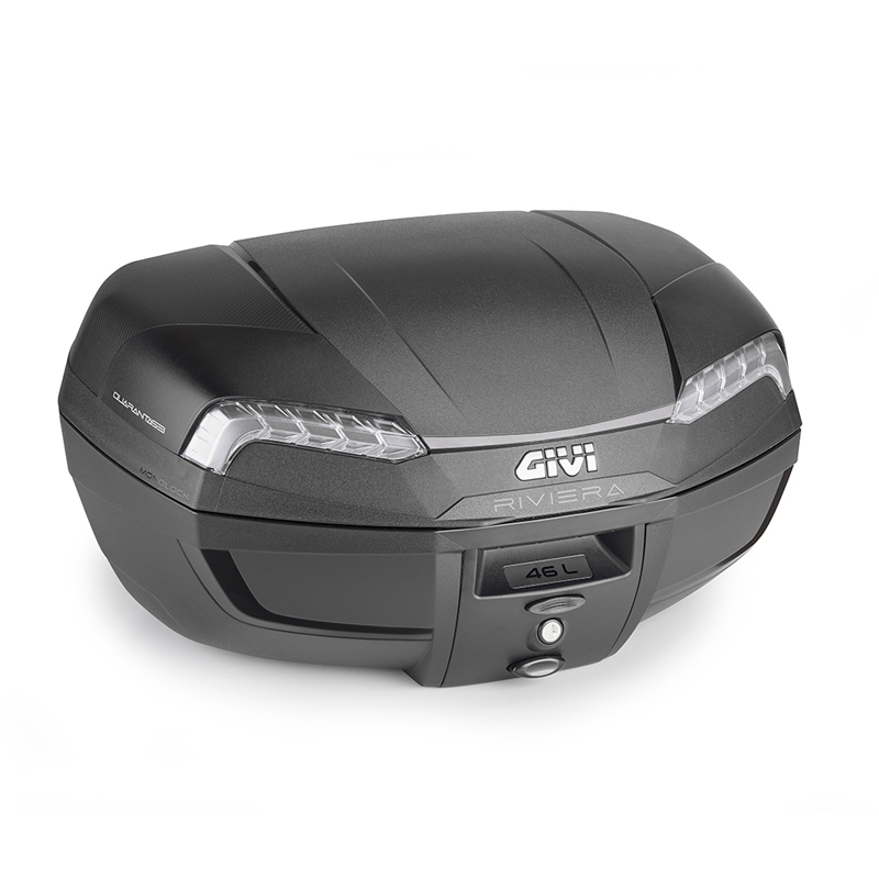 ΒΑΛΙΤΣΑ ΚΕΝΤΡΙΚΗ GIVI E46NT2 RIVIERA MONOLOCK 46LTR ΜΑΥΡΗ