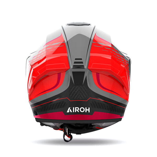 ΚΡΑΝΟΣ AIROH MATRYX ROCKET ΚΟΚΚΙΝΟ FLUO GLOSS