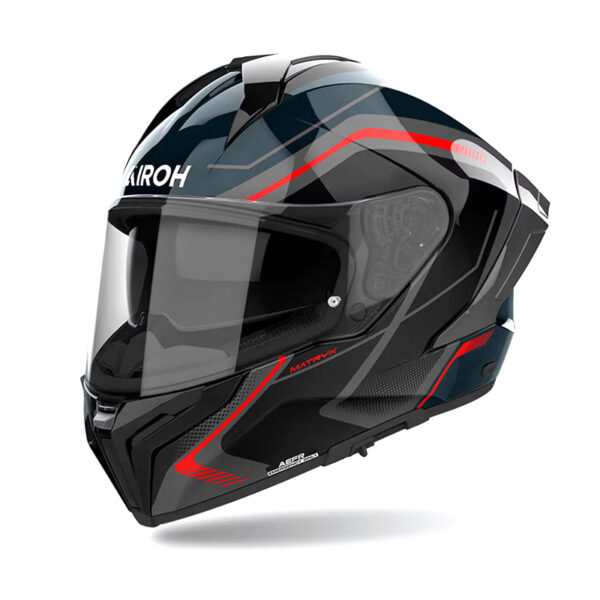 ΚΡΑΝΟΣ AIROH MATRYX WIDE ΚΟΚΚΙΝΟ GLOSS