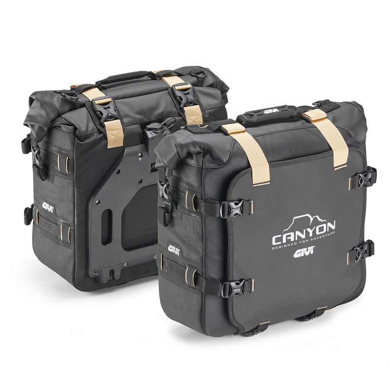 ΤΣΑΝΤΕΣ ΠΛΑΙΝΕΣ GIVI GRT720B 25+25LT CANYON