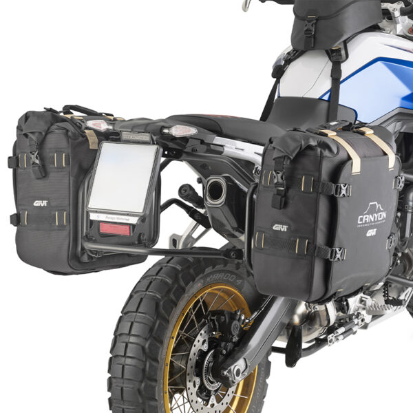 ΤΣΑΝΤΕΣ ΠΛΑΙΝΕΣ GIVI GRT720B 25+25LT CANYON