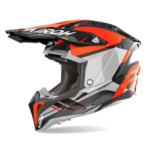 ΚΡΑΝΟΣ AIROH AVIATOR 3 SABER ΠΟΡΤΟΚΑΛΙ GLOSS