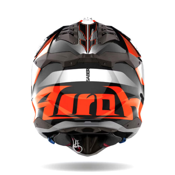 ΚΡΑΝΟΣ AIROH AVIATOR 3 SABER ΠΟΡΤΟΚΑΛΙ GLOSS