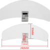 UNIVERSAL ΠΡΟΕΚΤΑΣΗ ΖΕΛΑΤΙΝΑΣ ΔΙΑΦΑΝΗ RH441