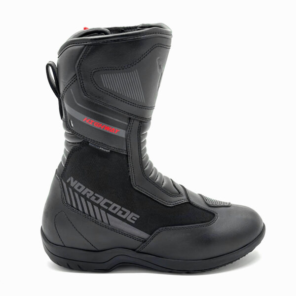 ΜΠΟΤΑ ECO LEATHER NORDCODE HIGHWAY WP ΜΑΥΡΟ CE
