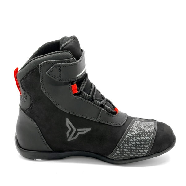 ΜΠΟΤΑΚΙ ECO LEATHER NORDCODE FIGHTER WP EN 13634 ΜΑΥΡΟ / ΓΚΡΙ