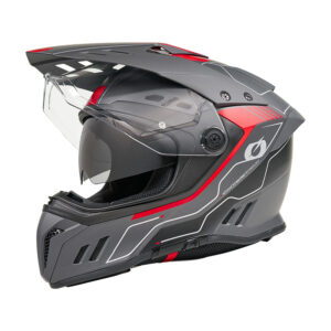 ΚΡΑΝΟΣ ONEAL SIERRA RS ECHO V.26 ΜΑΥΡΟ / ΚΟΚΚΙΝΟ