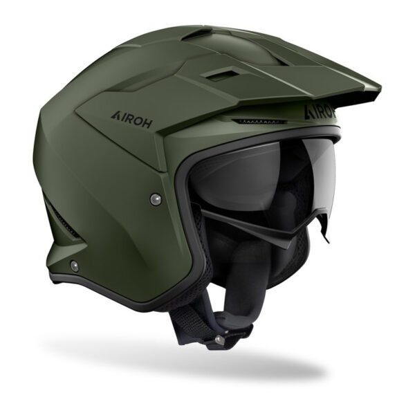 ΚΡΑΝΟΣ AIROH KOMBAKT MILITARY GREEN MATT