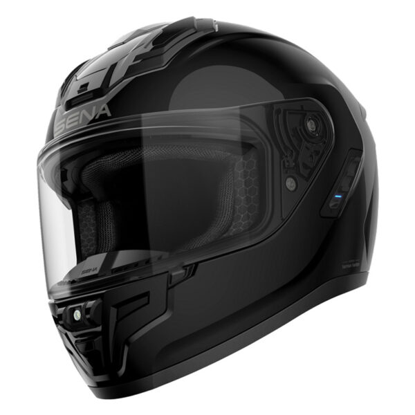 ΚΡΑΝΟΣ SENA PHANTOM SMART MESH 3.0 & WAVE + 2ND GEN HARMAN KARDON ΜΑΥΡΟ GLOSS