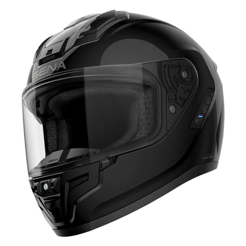 ΚΡΑΝΟΣ SENA PHANTOM SMART MESH 3.0 & WAVE + 2ND GEN HARMAN KARDON ΜΑΥΡΟ GLOSS