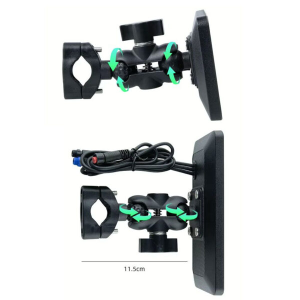 ΟΘΟΝΗ ΠΛΟΗΓΗΣΗΣ DIGITAL IQ 6,3" ΜΕ TPMS ΑΔΙΑΒΡΟΧΗ IPX7 APPLE CARPLAY, ANDROID AUTO