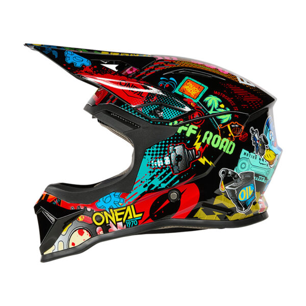 ΚΡΑΝΟΣ ONEAL 1SRS JUNIOR VIBRANT V.26 MULTICOLOR
