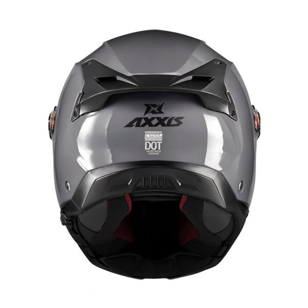 ΚΡΑΝΟΣ AXXIS GHOSTFIGHTER ΓΚΡΙ A12 GLOSS