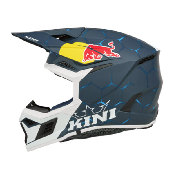ΚΡΑΝΟΣ ONEAL MX3 KINI RED BULL ΜΠΛΕ / ΑΣΠΡΟ