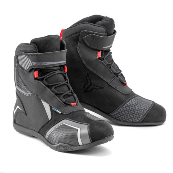 ΜΠΟΤΑΚΙ ECO LEATHER NORDCODE FIGHTER WP EN 13634 ΜΑΥΡΟ / ΓΚΡΙ