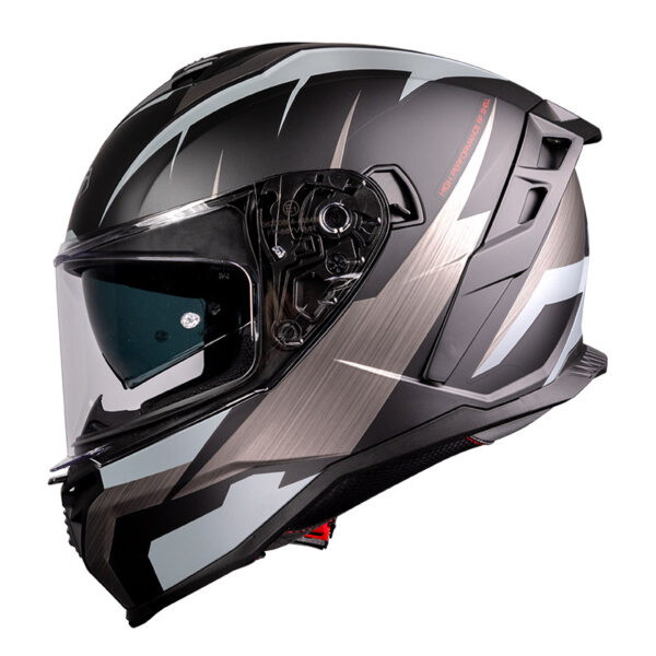 ΚΡΑΝΟΣ PILOT CORSAIR SV FF SPORT ΜΑΥΡΟ / ΓΚΡΙ ΜΑΤ (PINLOCK 30 INCLUDED)