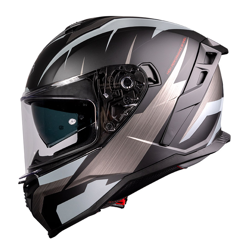 ΚΡΑΝΟΣ PILOT CORSAIR SV FF SPORT ΜΑΥΡΟ / ΓΚΡΙ ΜΑΤ (PINLOCK 30 INCLUDED)