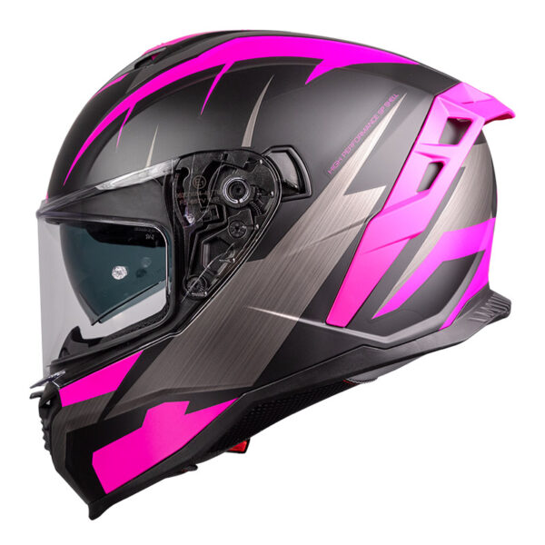 ΚΡΑΝΟΣ PILOT CORSAIR SV FF SPORT ΜΑΥΡΟ / ΡΟΖ ΜΑΤ (PINLOCK 30 INCLUDED)