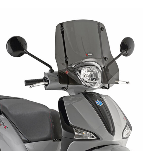 ΖΕΛΑΤΙΝΑ GIVI 107S PIAGGIO DOWNTOWN / FLY / LIBERTY 50 / 125 / 200 '02-'13-'20 - SUZUKI ADDRESS UK 110 '15