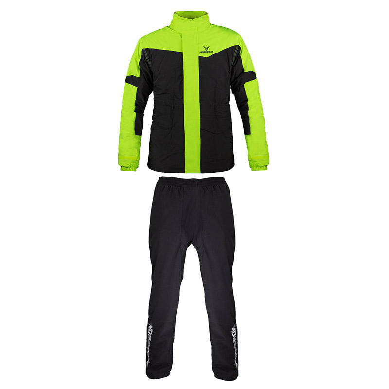 ΑΔΙΑΒΡΟΧΟ & ΔΙΑΠΝΕΟΝ ΣΕΤ10K NORDCODE RAINSUIT WAVE EVO ΜΑΥΡΟ / FLUO