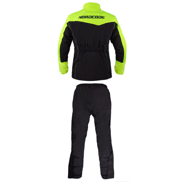 ΑΔΙΑΒΡΟΧΟ & ΔΙΑΠΝΕΟΝ ΣΕΤ10K NORDCODE RAINSUIT WAVE EVO ΜΑΥΡΟ / FLUO
