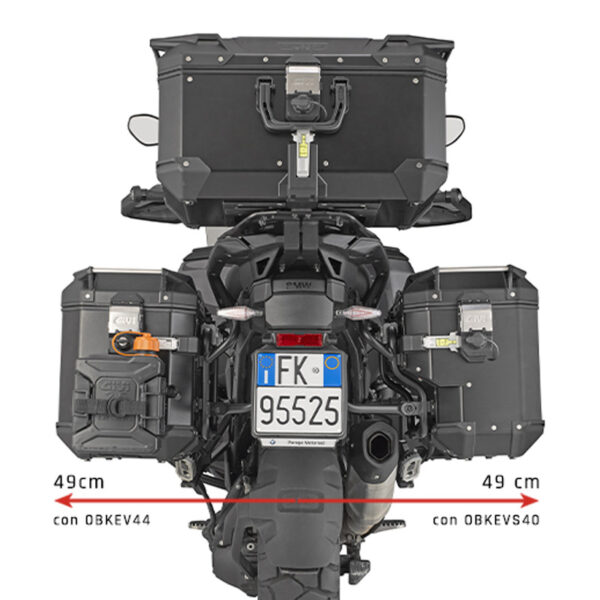 ΒΑΣΕΙΣ ΠΛΑΙΝΩΝ ΒΑΛΙΤΣΩΝ GIVI PLOS5146CAM BMW R 1300 GS ADVENTURE '25