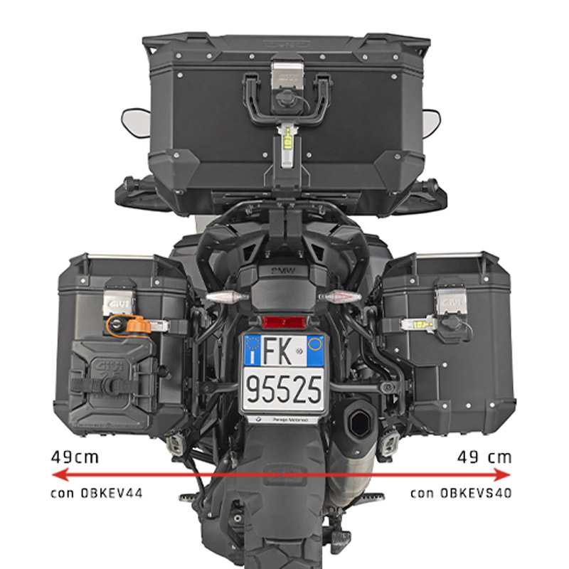 ΒΑΣΕΙΣ ΠΛΑΙΝΩΝ ΒΑΛΙΤΣΩΝ GIVI PLOS5146CAM BMW R 1300 GS ADVENTURE '25