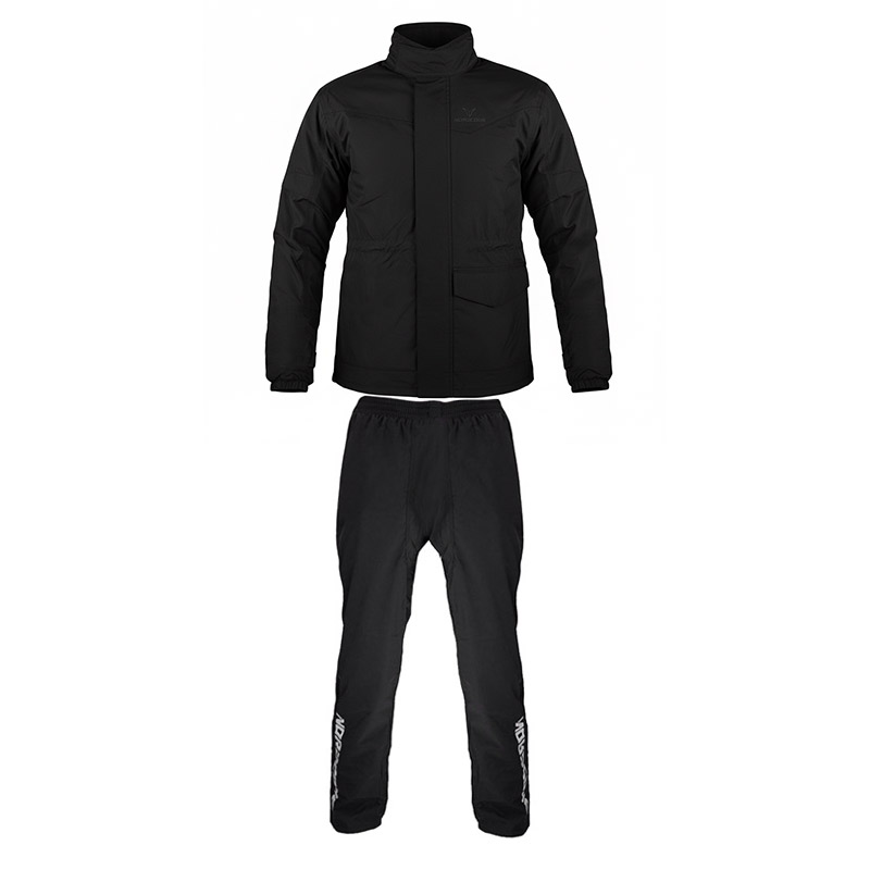 ΑΔΙΑΒΡΟΧΟ & ΔΙΑΠΝΕΟΝ ΣΕΤ 10K NORDCODE RAINSUIT WAVE EVO ΜΑΥΡΟ