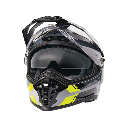 ΚΡΑΝΟΣ ONEAL DSRS NOMAD V.26 ΜΑΥΡΟ / ΓΚΡΙ / NEON ΚΙΤΡΙΝΟ