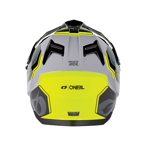 ΚΡΑΝΟΣ ONEAL DSRS NOMAD V.26 ΜΑΥΡΟ / ΓΚΡΙ / NEON ΚΙΤΡΙΝΟ