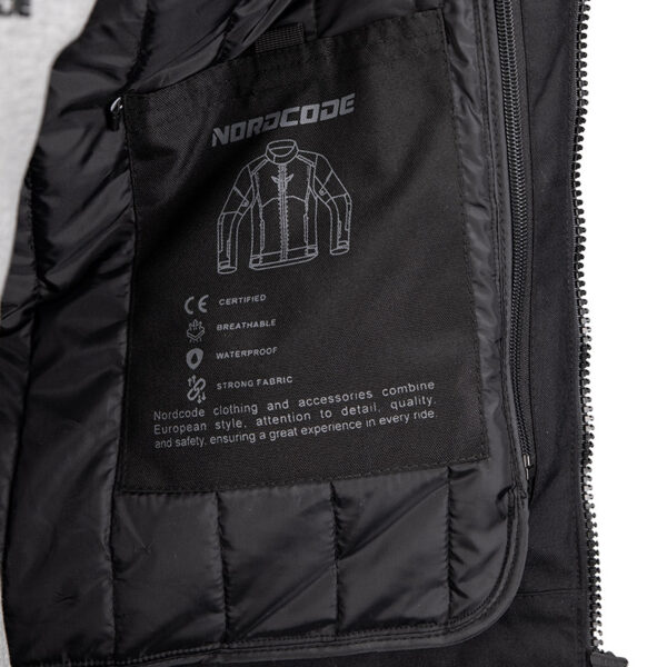 ΜΠΟΥΦΑΝ NORDCODE TOP SPEED WP OVERSIZE ΜΑΥΡΟ / ΓΚΡΙ / ΚΟΚΚΙΝΟ