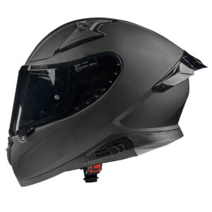 ΚΡΑΝΟΣ PILOT SNAKE SV ΜΑΥΡΟ ΜΑΤ + EXTRA VISOR