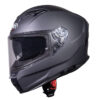 ΚΡΑΝΟΣ PILOT ALPHA SV MAGNETIC MATT METALLIC + EXTRA VISOR