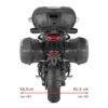 ΒΑΣΕΙΣ ΠΛΑΙΝΩΝ ΒΑΛΙΤΣΩΝ GIVI PX2171 YAMAHA TRACER 9 / GT / GT+ '25