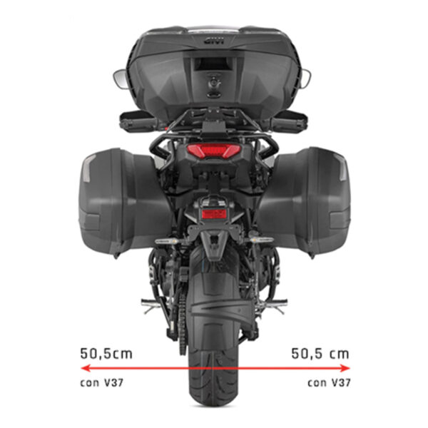 ΒΑΣΕΙΣ ΠΛΑΙΝΩΝ ΒΑΛΙΤΣΩΝ GIVI PX2171 YAMAHA TRACER 9 / GT / GT+ '25