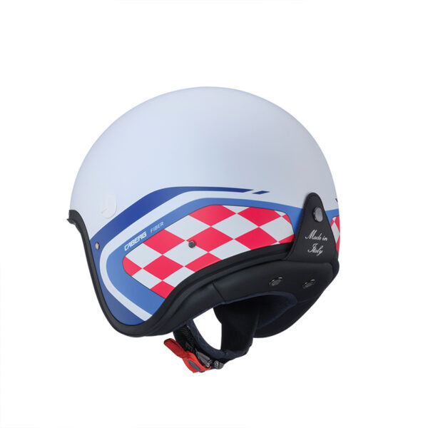 ΚΡΑΝΟΣ CABERG JET FREERIDE-X DAYTONA MATT WHITE / LIGHT BLUE / RED