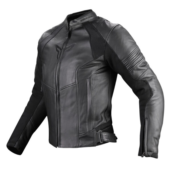 NORDCODE ΜΠΟΥΦΑΝ RACER ΓΥΝΑΙΚΕΙΟ ΔΕΡΜΑΤΙΝΟ ΜΑΥΡΟ
